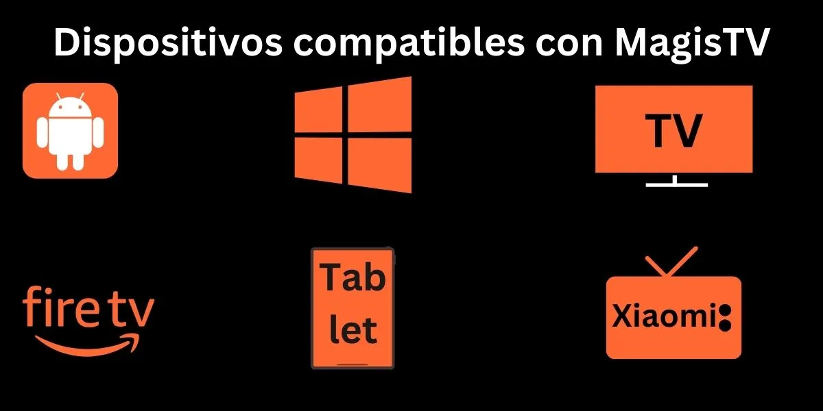 Dispositivos compatibles con MagisTV